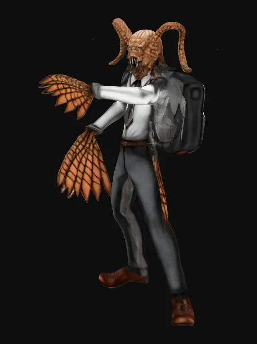 3D model for whip hybrid