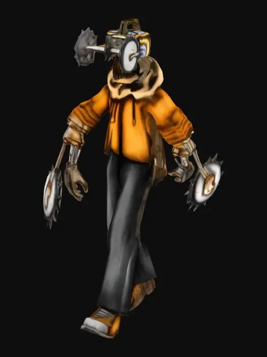 3D model for Circular saw hybrid