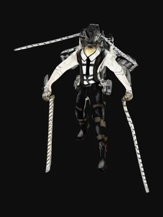 3D model for hybrid vertical maneuvering equipment