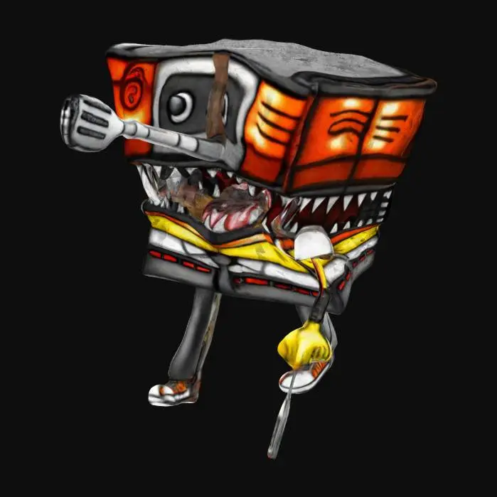 3D model for SpongeBob hybrid