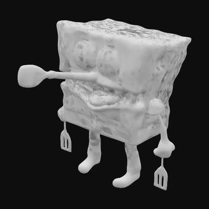 3D model for SpongeBob hybrid