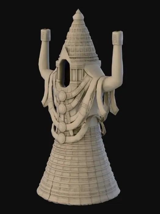 3D model for Temple Guardian