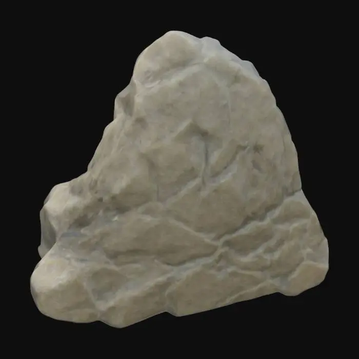 3D model for PEDINA ROCCIA PER GIOCO DA TAVOLO 40MMX40MM ALTA 50MM