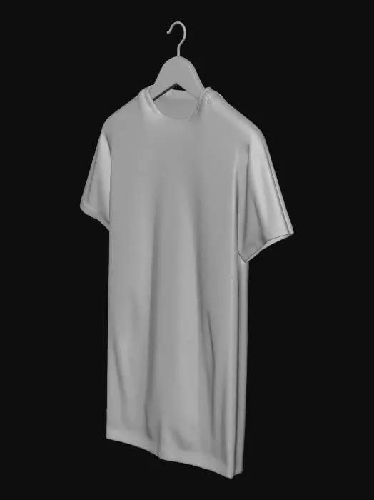 3D model for Classic Tee on Hanger