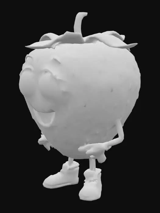 3D model for Strawberry