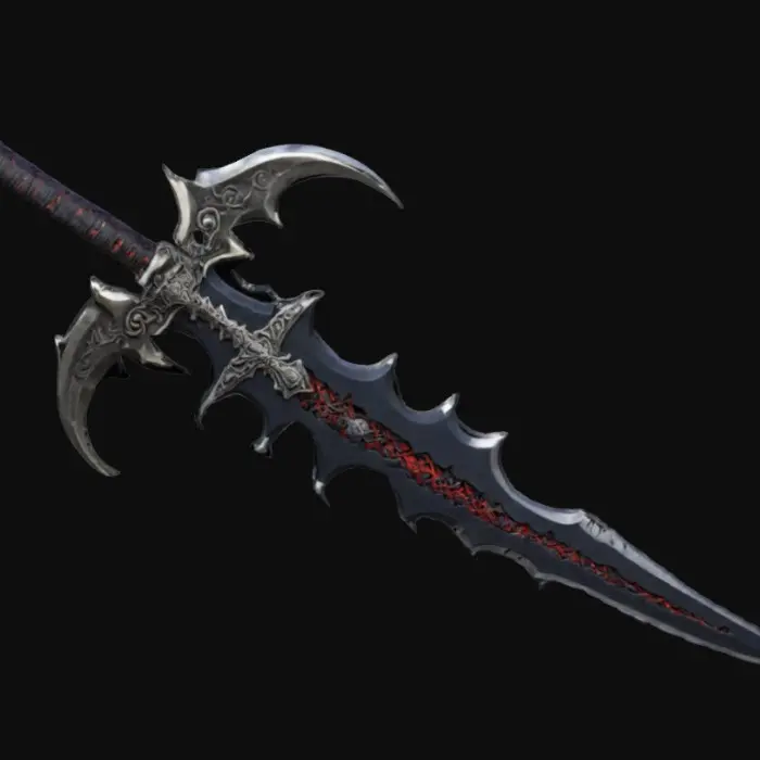 3D model for Dark fantasy sword soul eater