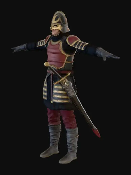 3D model for Conquest Warrior
