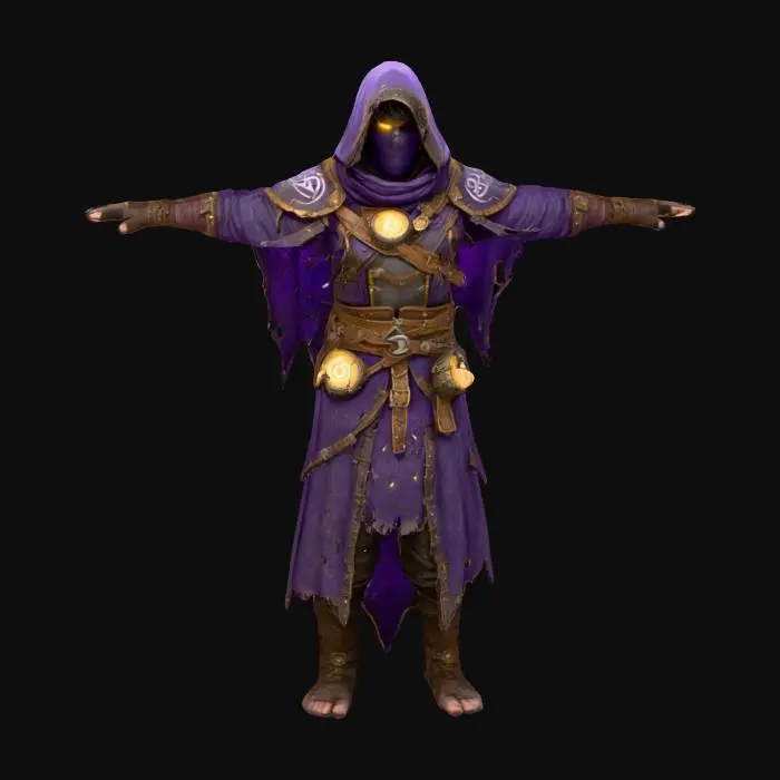 3D model for Dark Mage Enchanter