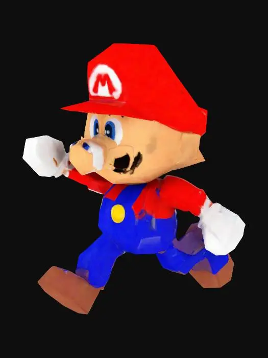 3D model for Mario 64 Character