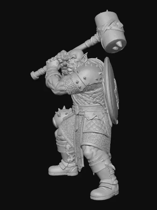 3D model for Warrior's Resolve