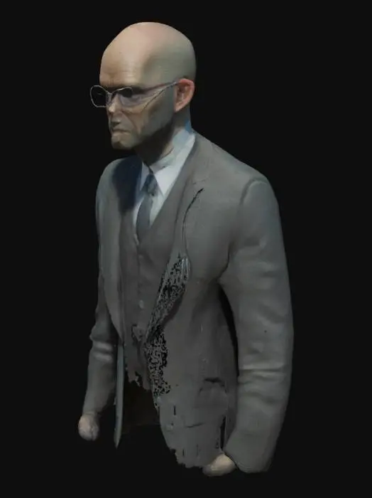 3D model for Agent 47: Hugo Strange’s Shadows of Gotham Prompt:
Hugo Strange in an observation tower filled with surveillance screens.