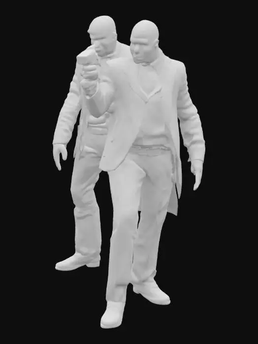 3D model for Agent 47 vs Clayface: The Shifting Enemy"
Design:
Clayface’s morphing form wraps around the sides of the shirt, face half-melted into Agent 47’s likeness. 47 stands with detonator clenched in one hand, facing the monstrosity.
Style: Earth tones with metallic highlights for the clay.
Tagline: “Trust No Reflection”