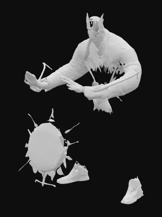 3D model for Agent 47 vs Bane: Venom Unleashed"
Design:
Bane charges from the lower corner, tubes glowing neon green. 47 braces himself, small but poised, at the center of the chest. Behind them, a shattered Gotham City Police Department logo.
Style: High-contrast black and neon green.
Tagline: “Strength Meets Precision”