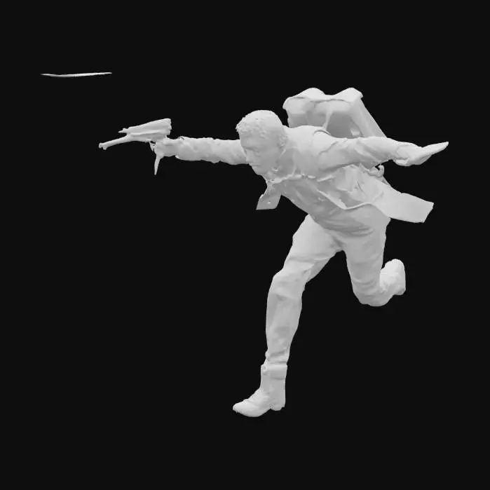 3D model for Agent 47’s Infernal Pursuit: Firefly’s Wrath

Scene:
An industrial dockyard consumed by fire. 47 sprints through the blaze, jacket scorched, leaping between burning shipping containers. Firefly hovers overhead with his jetpack, flamethrower spewing molten arcs of destruction. A cargo crane looms in the background, its steel frame collapsing in the heat. Embers dance like fireflies across the image, blending with the smoke-filled night.

Color tone: fiery oranges, deep charcoals, flickering yellows.