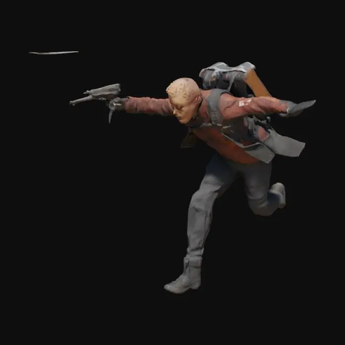 3D model for Agent 47’s Infernal Pursuit: Firefly’s Wrath

Scene:
An industrial dockyard consumed by fire. 47 sprints through the blaze, jacket scorched, leaping between burning shipping containers. Firefly hovers overhead with his jetpack, flamethrower spewing molten arcs of destruction. A cargo crane looms in the background, its steel frame collapsing in the heat. Embers dance like fireflies across the image, blending with the smoke-filled night.

Color tone: fiery oranges, deep charcoals, flickering yellows.