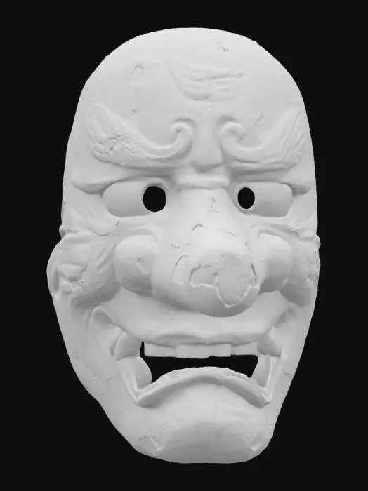 3D model for Tengu Mask