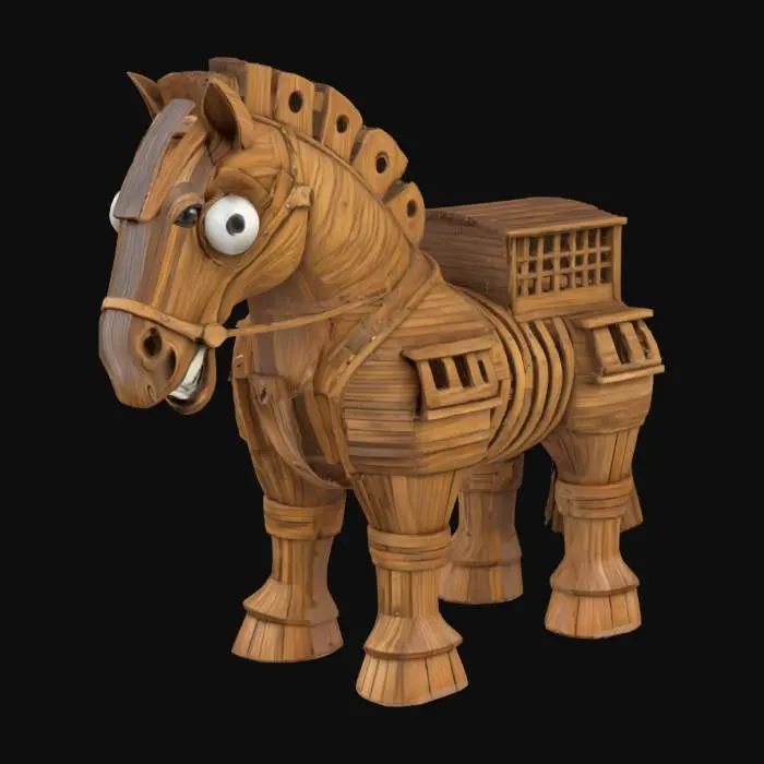 3D model for Trojan Whimsy