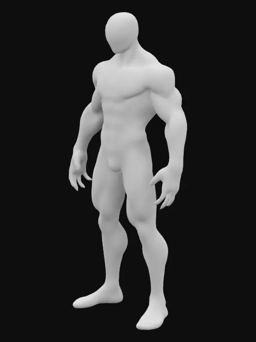 3D model for Spiderman 2099