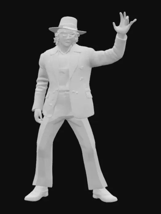 3D model for Michael Jackson
