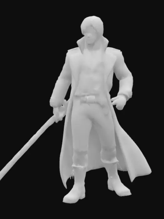 3D model for Devil may cry dante 