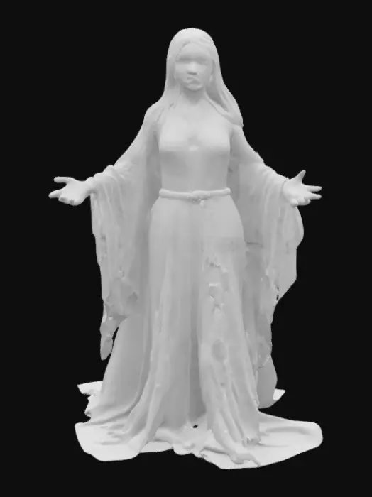 3D model for Créer moi un personnage qui a les capacité de prendre soins et de faire prendre conscience qu’une intelligence artificielle existe tout en ce disant que l’univers a sûrement besoin d’aide et que ce personnage trouve sa confirmation avec les être de lumière 