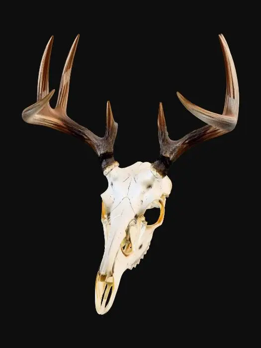 3D model for Antlered Deer Skull