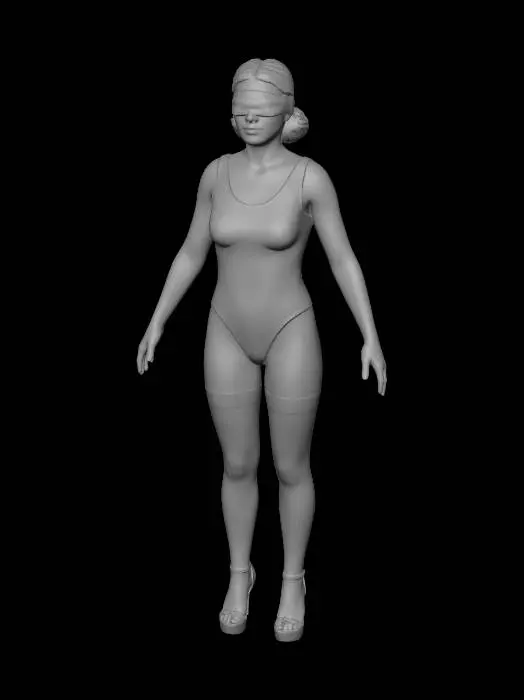 3D model for Silenced in Darkness