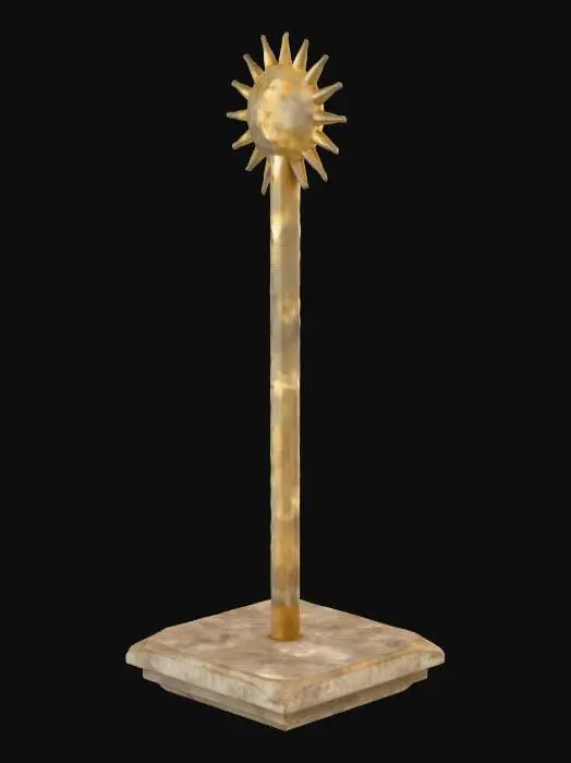 3D model for Golden Sun Staff