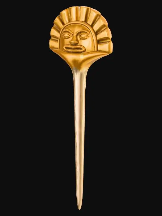 3D model for Sun Idol Scepter