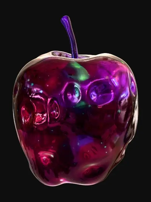 3D model for Iridescent Apple