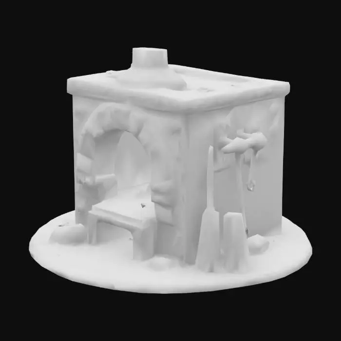 3D model for Blacksmith furnace