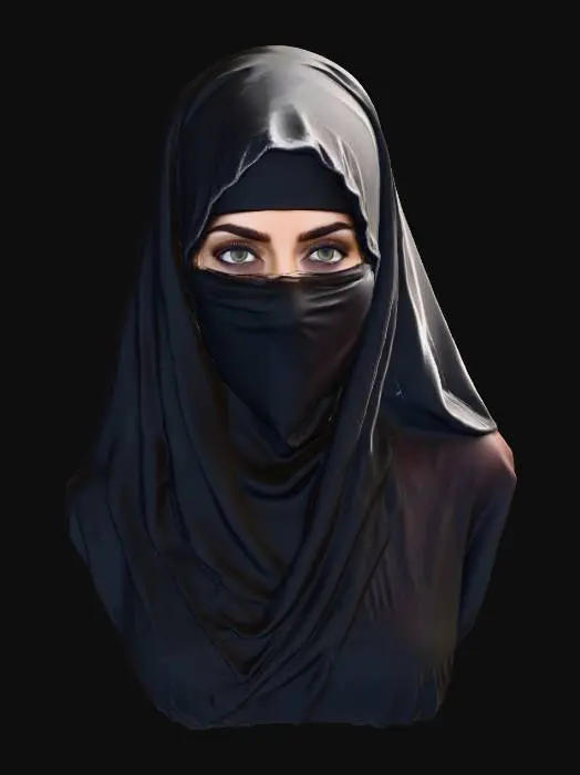 3D model for Veiled Gaze