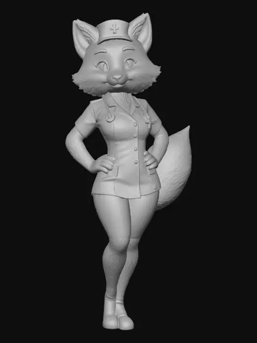 3D model for Foxy Nurse