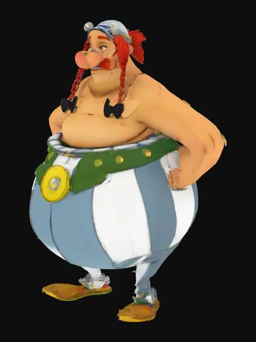 3D model for Gaul Warrior