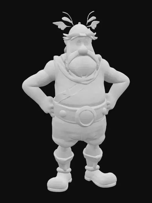 3D model for Obelix
