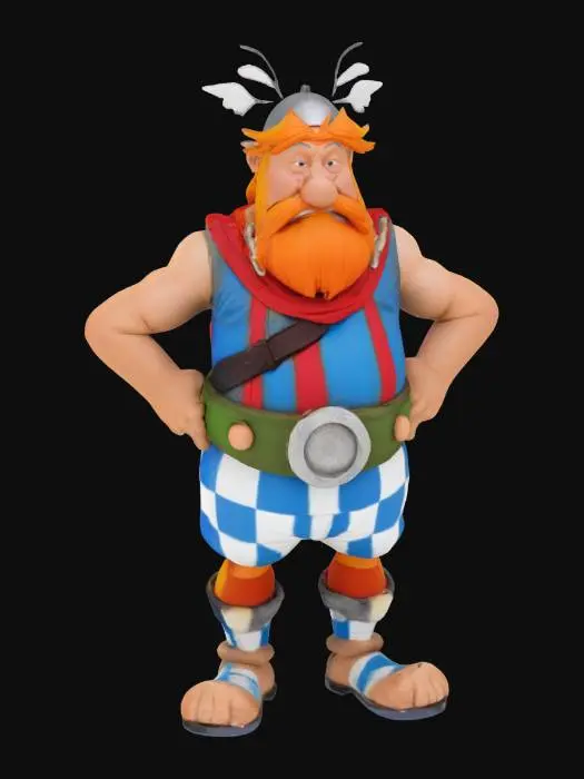 3D model for Obelix