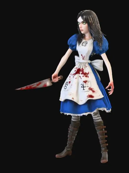 3D model for Dark Wonderland Heroine