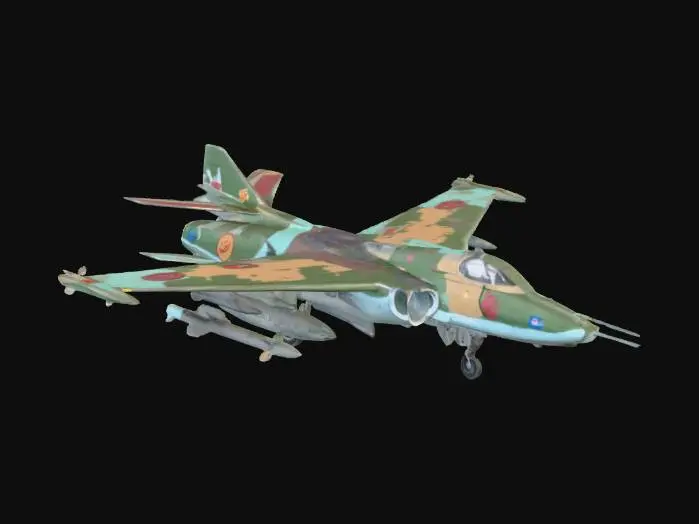 3D model for Fighter Jet in Flight