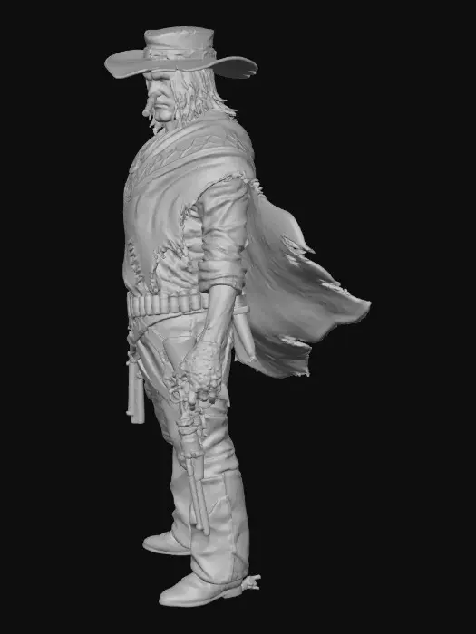 3D model for Gunslinger Vigilante
