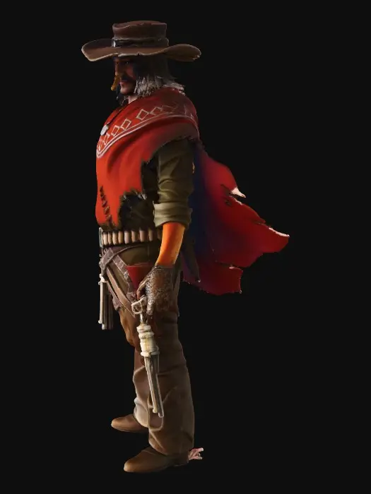 3D model for Gunslinger Vigilante
