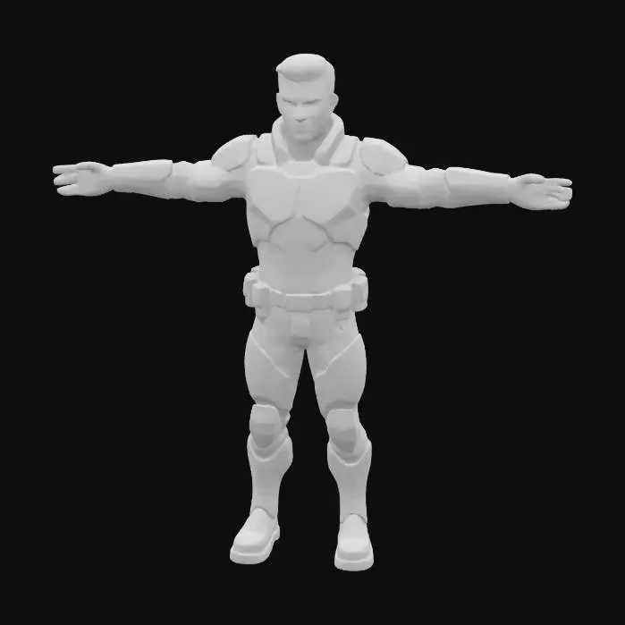 3D model for Echorun Game Menu