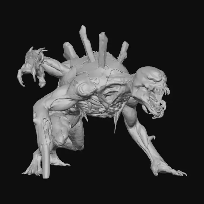 3D model for Cathedral Fiend