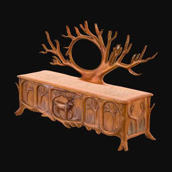 3D model for Rustic buffet 6 1 no background.png