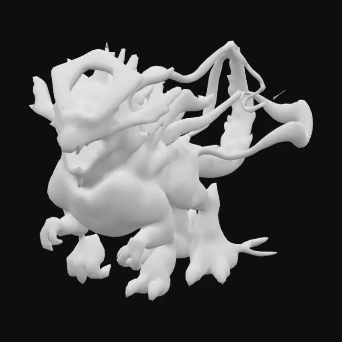 3D model for Mystic Crest Beast