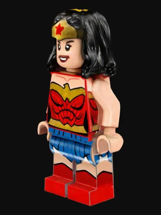 3D model for Lego Superhero Minifigure