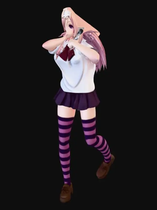 3D model for Anime tian 1.0