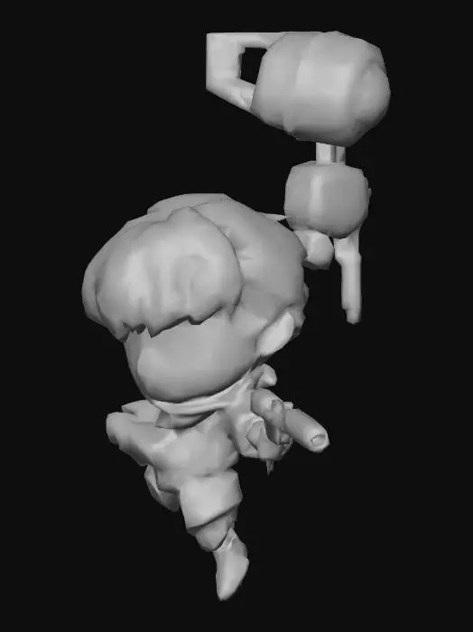 3D model for Stealth Agent Chibi