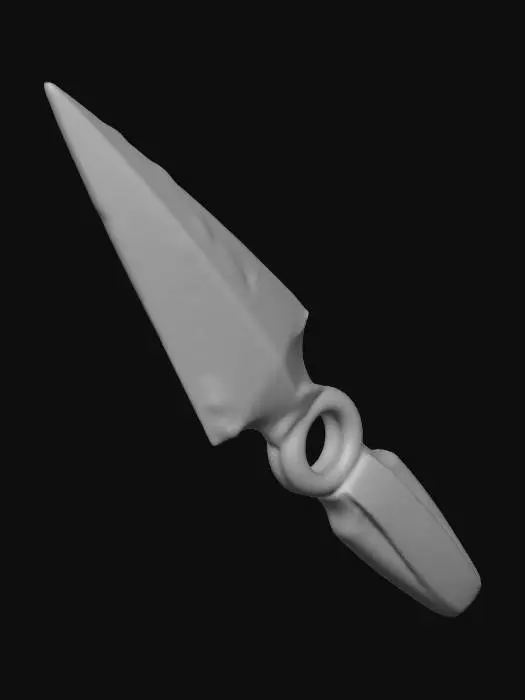 3D model for Kunai Ice Warrior, #Halloween2025#