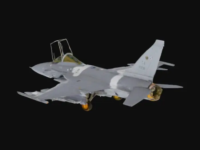 3D model for aereo da caccia F16 USA