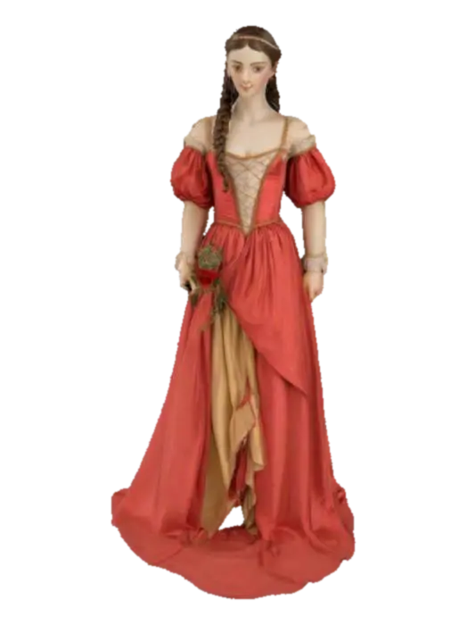 GIULIETTA dell'opera Romeo e Giulietta Prompt: A beautiful teenage noblewoman… 3D model, vytvořený pomocí AI
